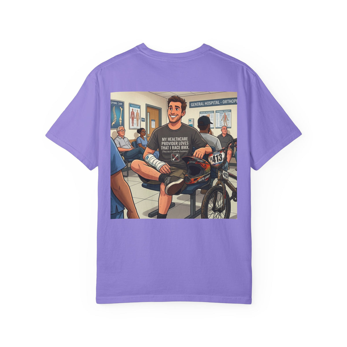C.A.B. Racing  Crew — "Healthcare" Graphic T-Shirt