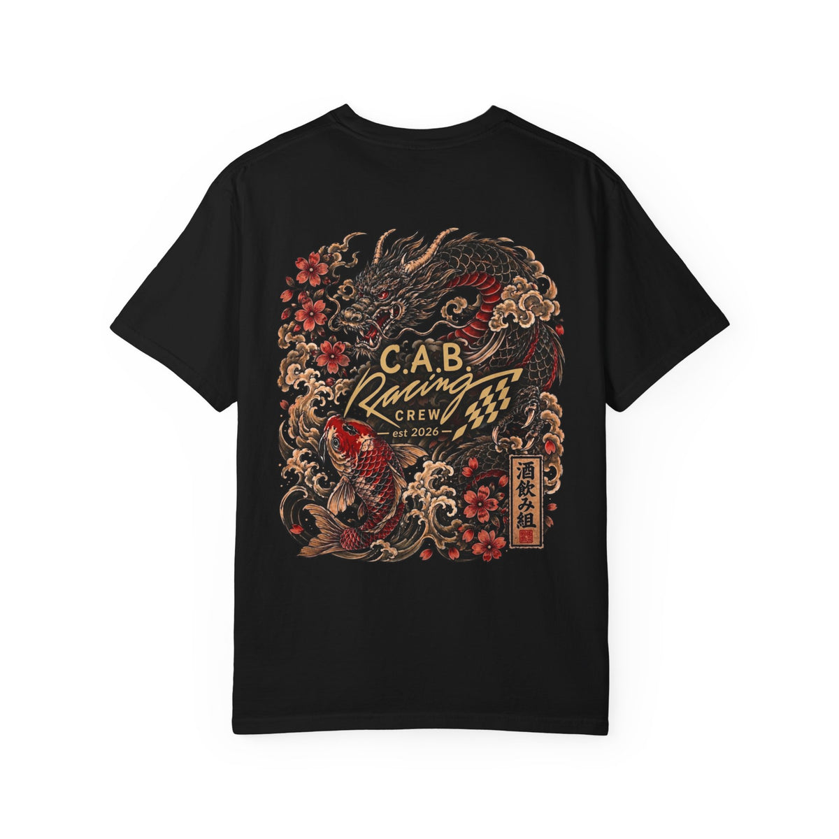 C.A.B. Racing Crew - Japanese Graphic Tee