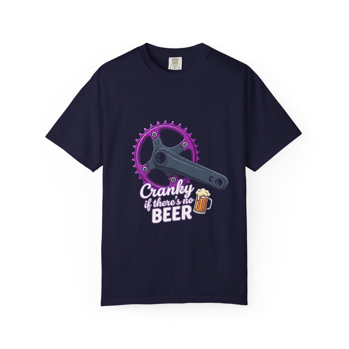 C.A.B. Racing Crew - "Cranky if there's no Beer" Graphic T-shirt