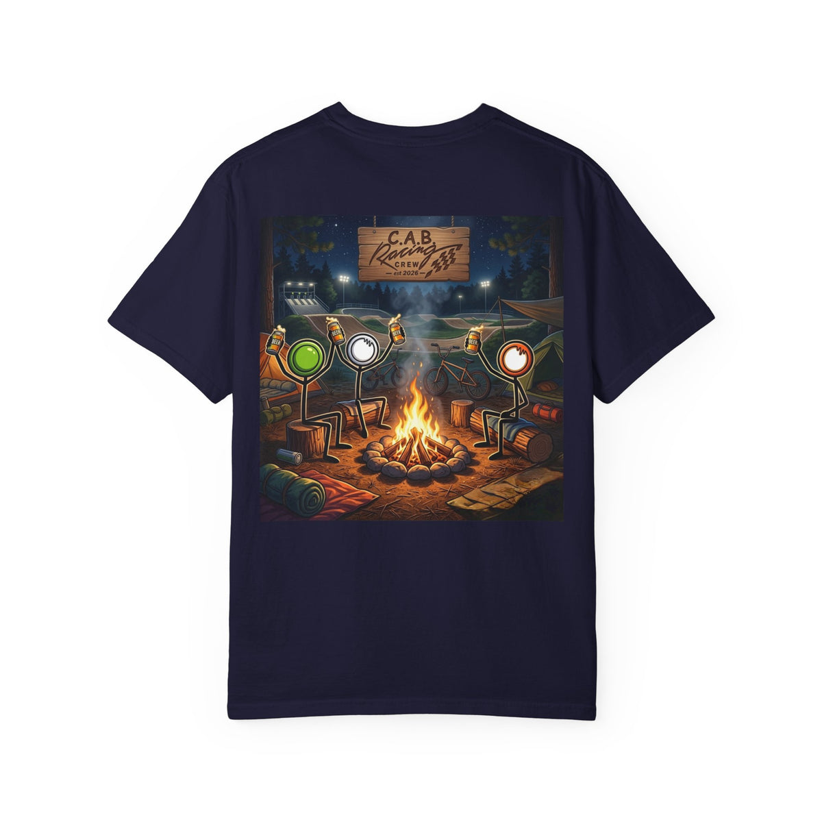 C.A.B. Racing Crew - "Camping" Graphic Tee