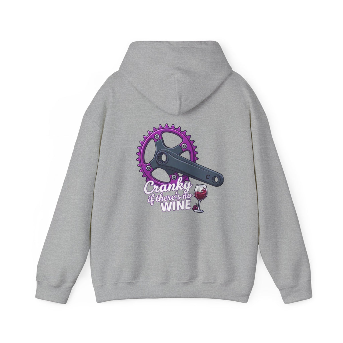 C.A.B. Racing Crew — "Cranky if there's no Wine" Graphic Hoodie