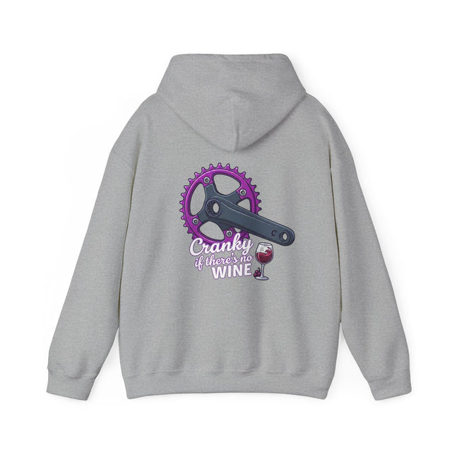 C.A.B. Racing Crew — "Cranky if there's no Wine" Graphic Hoodie