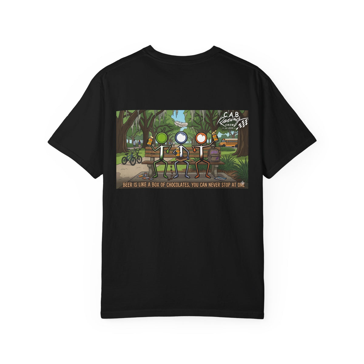 Racing Crew T-Shirt — C.A.B. Racing Crew "Gump" Graphic Tee