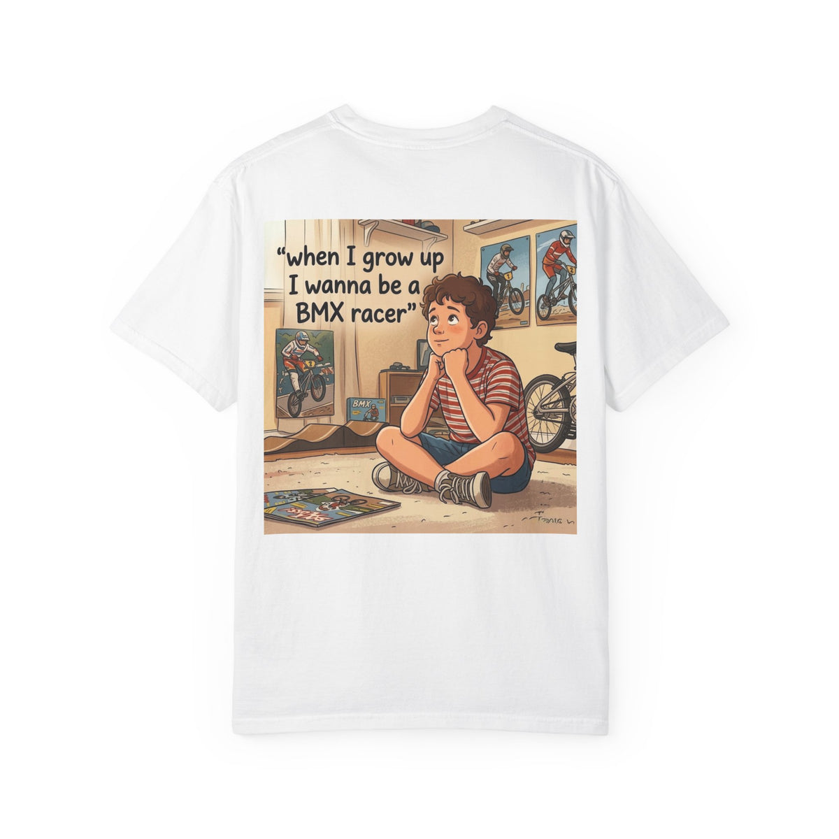 C.A.B. Racing Crew – "BMX Racer Dreams" Graphic t-shirt