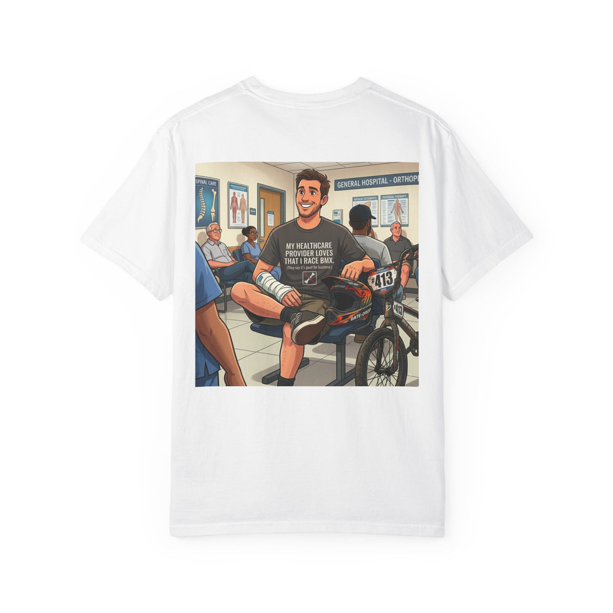C.A.B. Racing  Crew — "Healthcare" Graphic T-Shirt