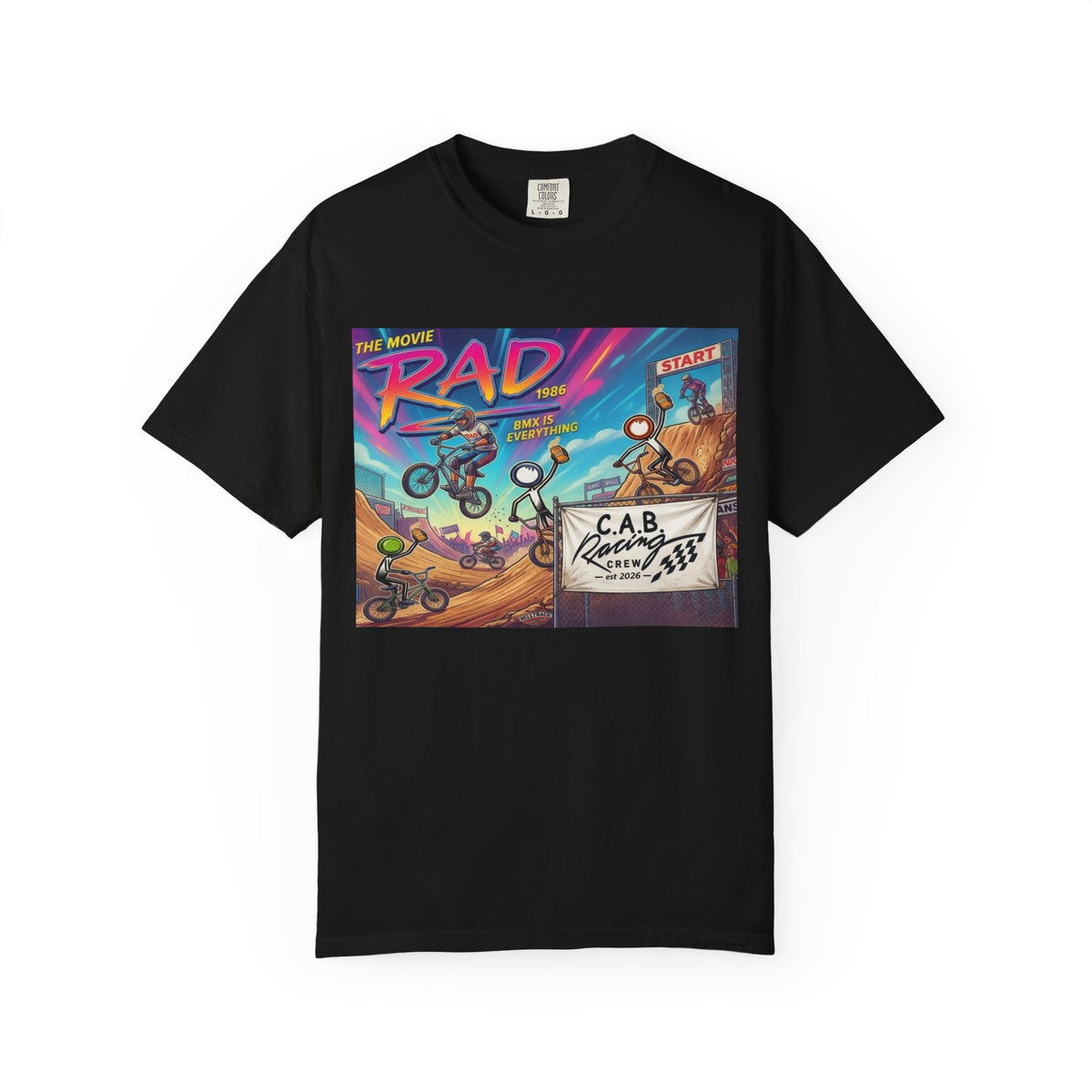 C.A.B. Racing Crew "RAD" Graphic Tee