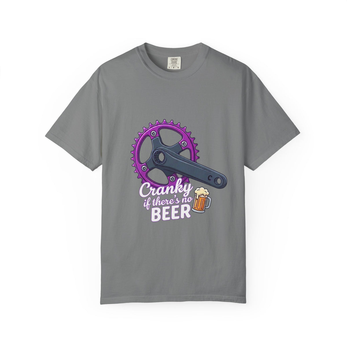C.A.B. Racing Crew - "Cranky if there's no Beer" Graphic T-shirt