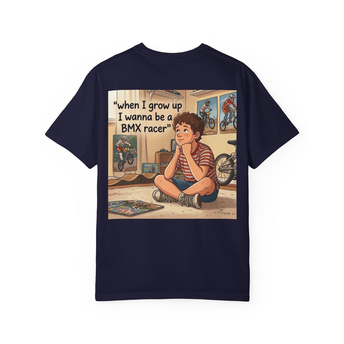 C.A.B. Racing Crew – "BMX Racer Dreams" Graphic t-shirt