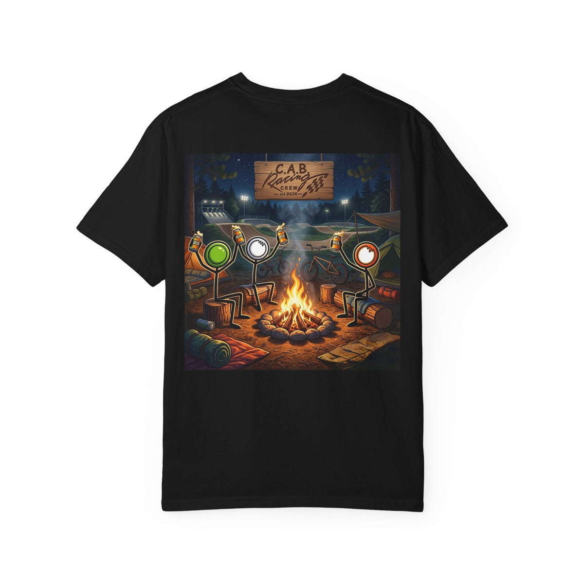 C.A.B. Racing Crew - "Camping" Graphic Tee