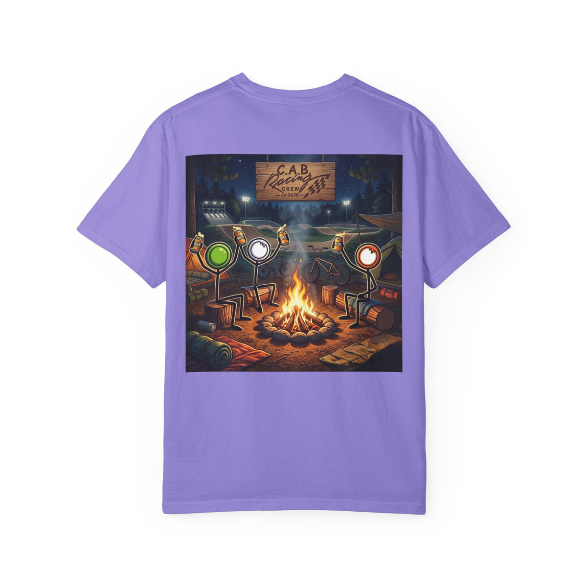 C.A.B. Racing Crew - "Camping" Graphic Tee