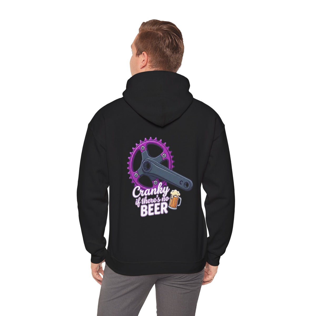 C.A.B. Racing Crew — "Cranky if there's no Beer" Graphic Hoodie