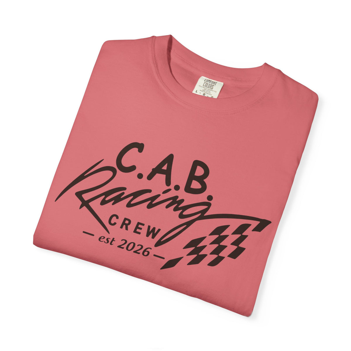 Racing Crew T-Shirt — "C.A.B. Racing Crew - Beer King" Graphic Tee