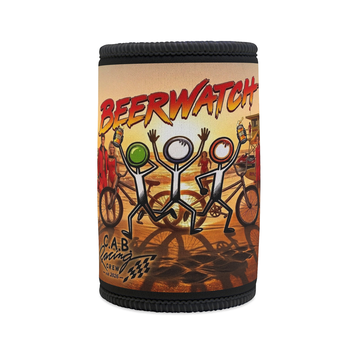 Stubby Cooler — 'Beerwatch' Can Cooler