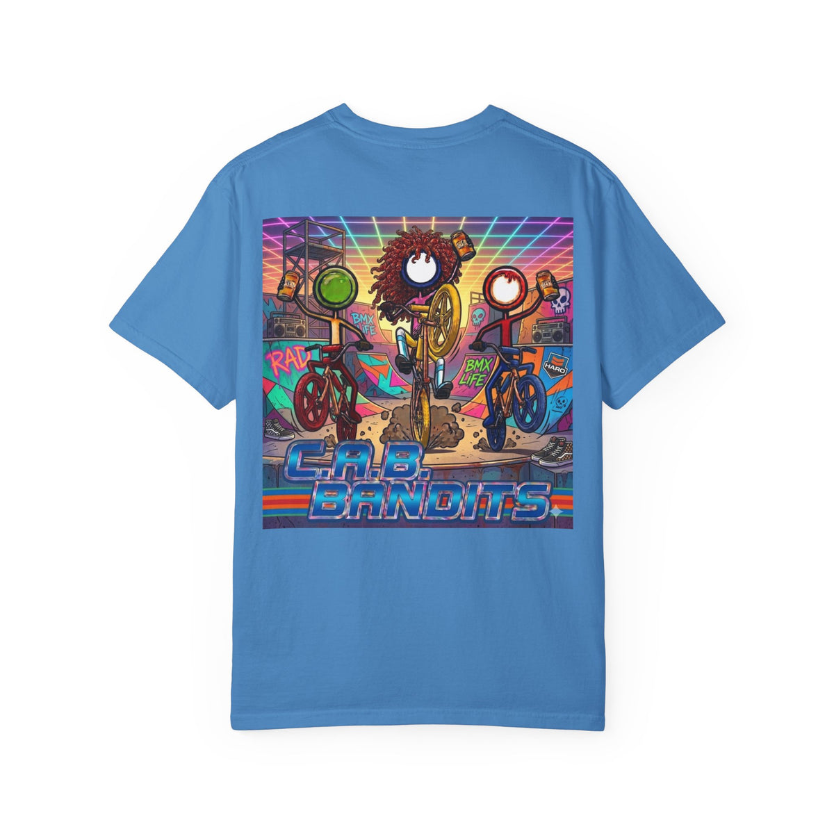 C.A.B. Racing Crew T-Shirt — "Bandits" Graphic Tee