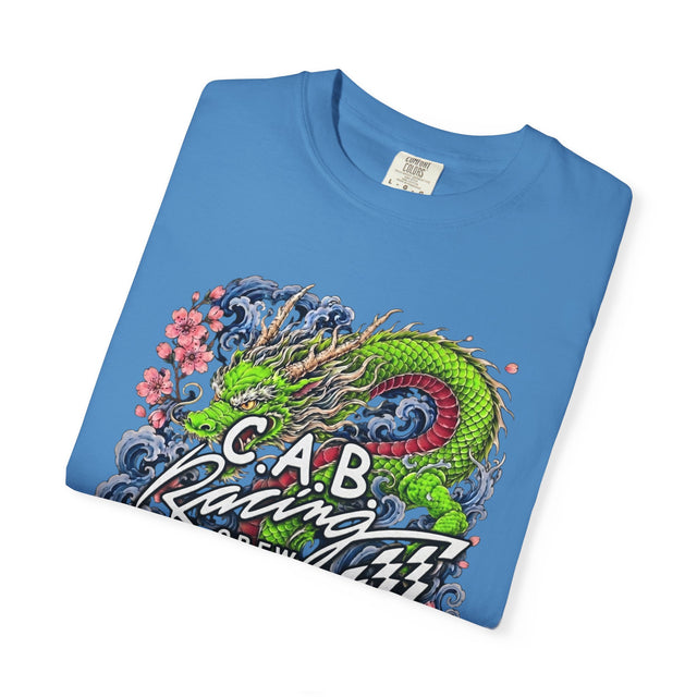 C.A.B. Racing Crew — "Green Dragon & Koi" Graphic tee
