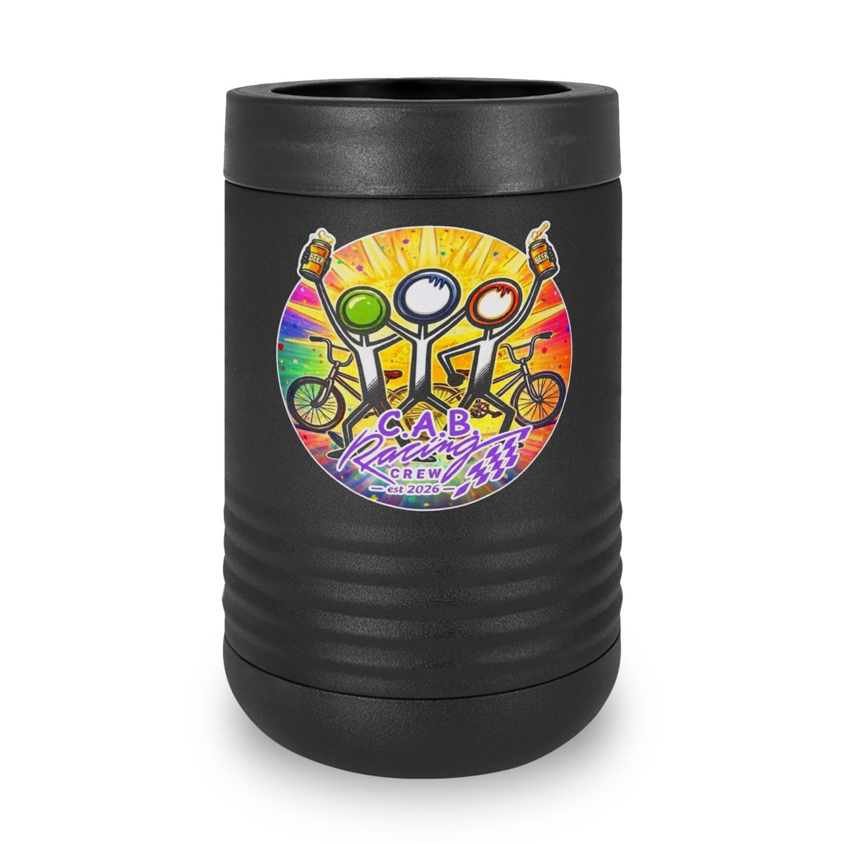 12oz Can Cooler – C.A.B. Racing Insulated Beverage Holder