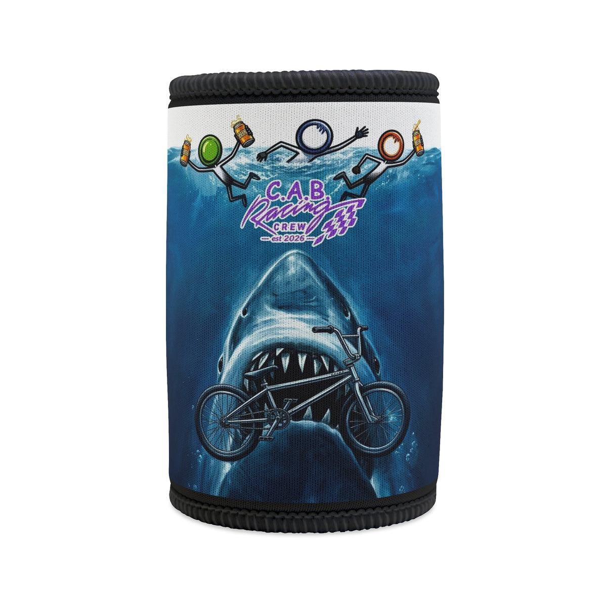 Stubby Cooler — "Jaws" Can holder