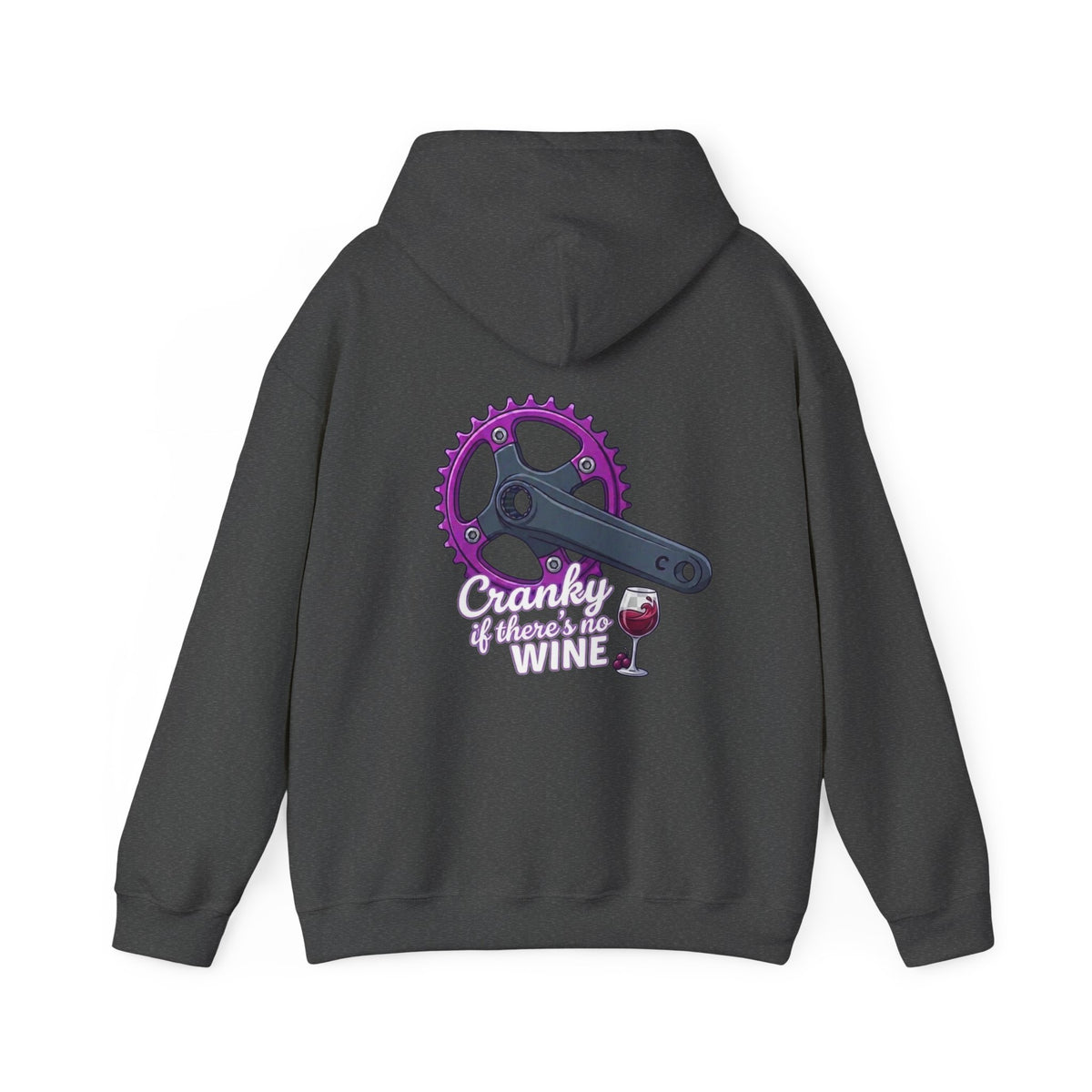 C.A.B. Racing Crew — "Cranky if there's no Wine" Graphic Hoodie