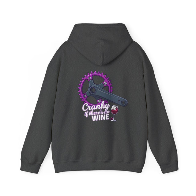 C.A.B. Racing Crew — "Cranky if there's no Wine" Graphic Hoodie