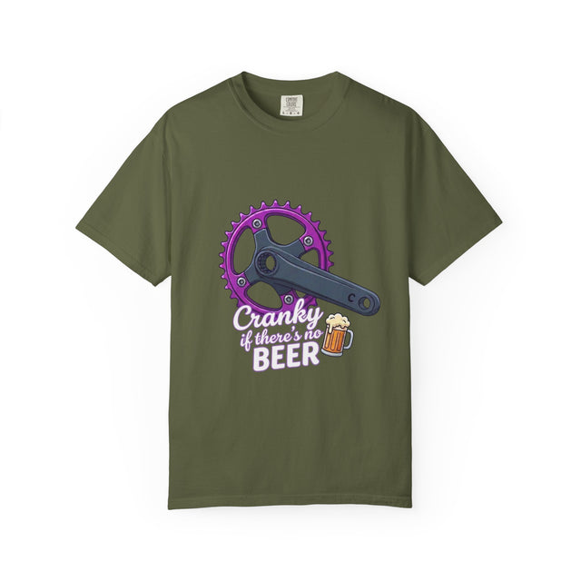 C.A.B. Racing Crew - "Cranky if there's no Beer" Graphic T-shirt