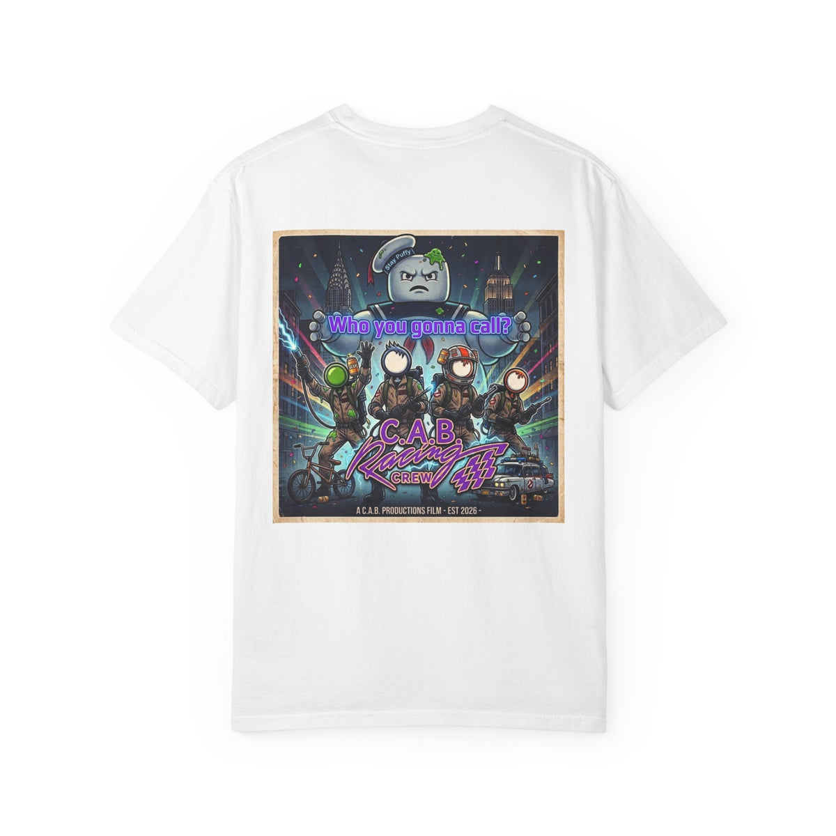 C.A.B Racing Crew - "Ghostbusters" Graphic Tee