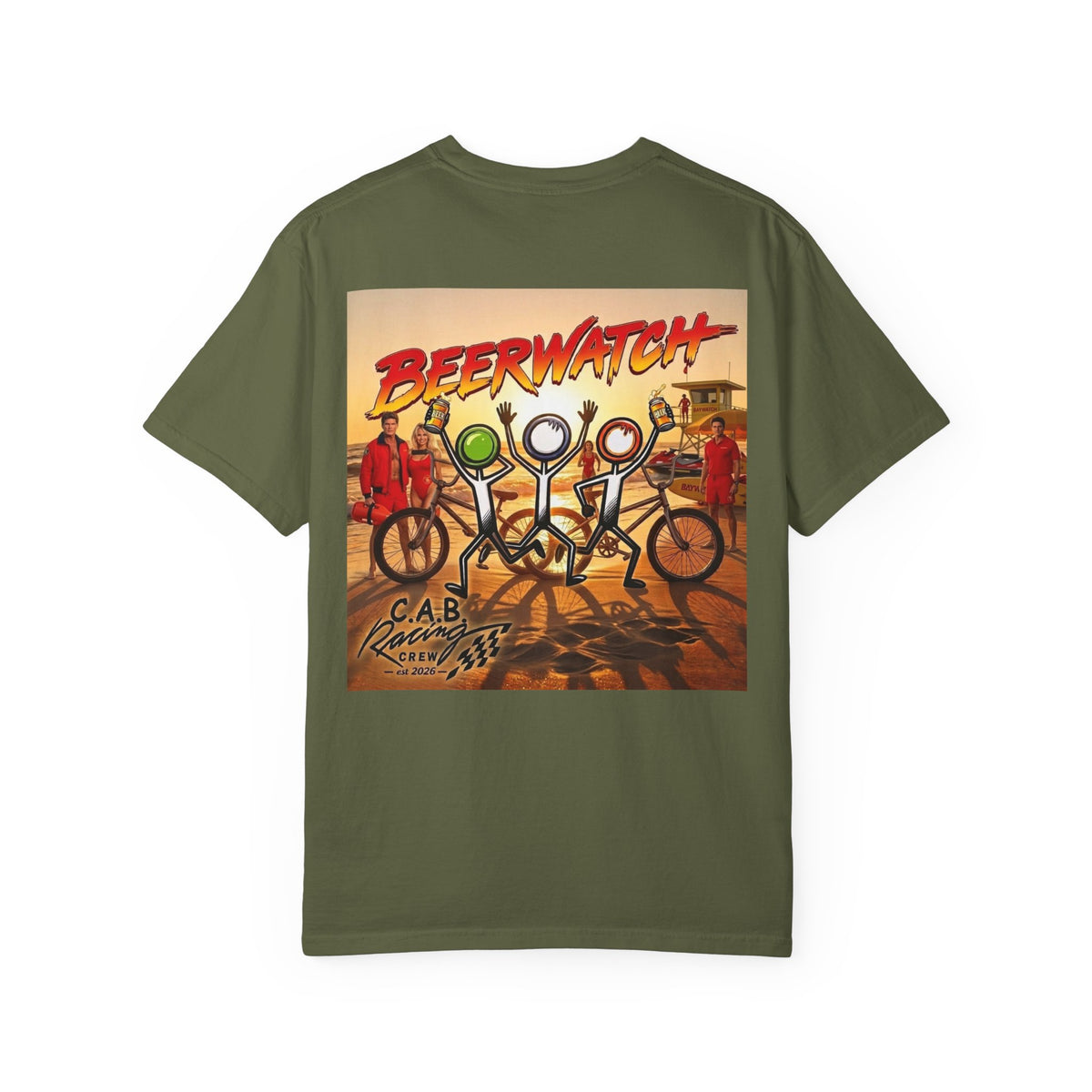 C.A.B. Racing Crew “Beerwatch” Graphic T-Shirt